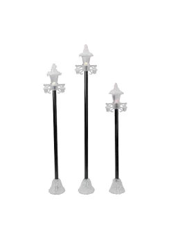 Deals 👏 Roman Set of 3 LED Lighted Victorian-Style 🎄 Christmas Village Lamp Post Figures 😀 5 Deals 👏 Roman Set of 3 LED Lighted Victorian-Style 🎄 Christmas Village Lamp Post Figures 😀 -Cheap Lars Amadeus Shop Belk 3353