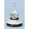 Buy 💯 Roman 8.25" White and Brown Musical Lighted Bell with Rotating Winter Scene 🎄 Christmas Tabletop Decor ✔️
