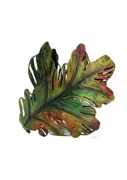 Top 10 👍 Roman 6" Green and Brown Oak Leaf 👪 Thanksgiving Votive Candle Holder 😀 -Cheap Lars Amadeus Shop Belk 3400