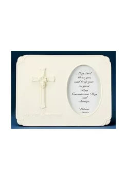 Coupon ❤️ Roman Religious First Communion Decorative Photo Frame 3.5" x 5" 👏