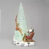 Budget ⌛ Roman 17.5" LED Musical Tree with Santa and Reindeer Figurine ✨