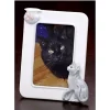 Deals 🔔 Roman Club Pack of 12 White Cat and Fish Tabletop Photo Frames 7.75" ✨