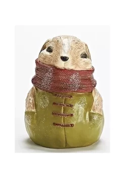 Cheap Lars Amadeus Shop 16 Best deal โค๏ธ Roman 8.5" Brown and Green Bunny Rabbit โ Christmas Tabletop Figure โ