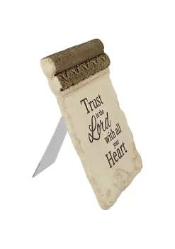 Best Sale 😉 Roman 8" Inspirational Religious "Trust in the Lord with all Your Heart" Ornate Decorative Plaque 🎉 -Cheap Lars Amadeus Shop Belk 3541