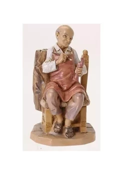 Deals 🌟 Roman 4.25" Brown and White Emanuel The Founder Figurine ⭐
