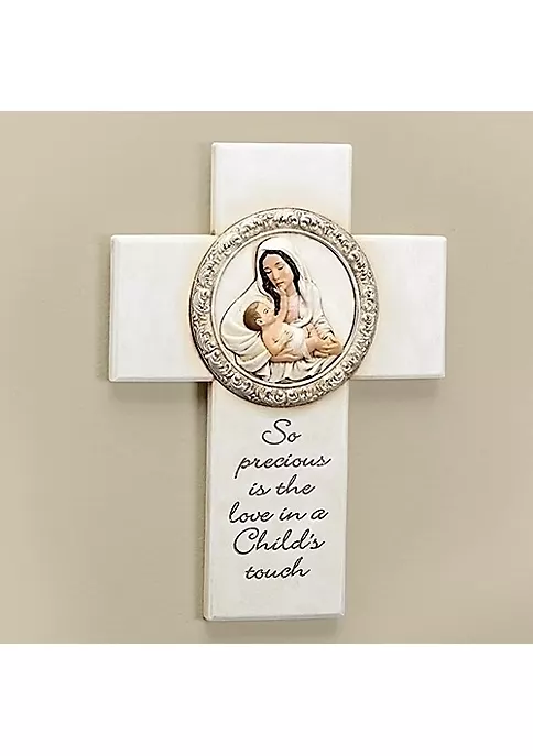 Brand new 🌟 Roman 8" Joseph's Studio Madonna and Child Religious Wall Cross Decoration 😍 2 Brand new 🌟 Roman 8" Joseph's Studio Madonna and Child Religious Wall Cross Decoration 😍 - Image 2