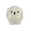 Coupon 💯 Roman 4.25" Pudgy Pals Wide Eyed Beige and Cream Owl Table Top Decorative Figure 🔥