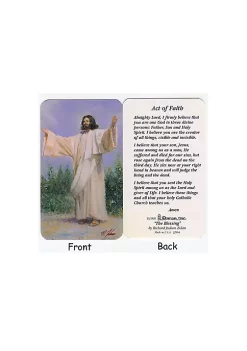 Discount 🛒 Roman Club Pack Of 50 "Act Of Faith" Religious Prayer Cards 💯