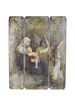 Hot Sale ✨ Roman 26" Joseph's Studio Distressed Antique-Style Song of the Angels Religious Panel Wall Decor 😀
