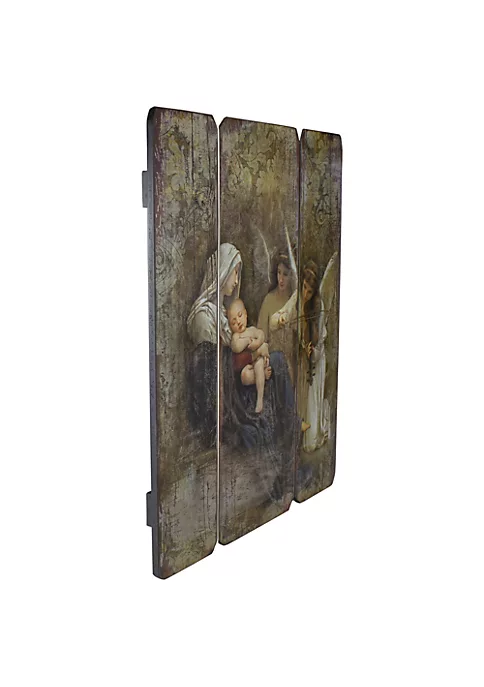 Hot Sale ✨ Roman 26" Joseph's Studio Distressed Antique-Style Song of the Angels Religious Panel Wall Decor 😀 2 Hot Sale ✨ Roman 26" Joseph's Studio Distressed Antique-Style Song of the Angels Religious Panel Wall Decor 😀 - Image 2