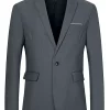 Best deal ✨ Lars Amadeus Men's Business Blazer Notch Lapel One Button Slim Fit Solid Sport 🧥 Coat 🛒