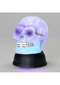 Cheap Lars Amadeus Shop 12 Deals ✔️ Roman 6" LED Pearl Swirl Skull Battery Operated 💀 Halloween Figurine ✔️