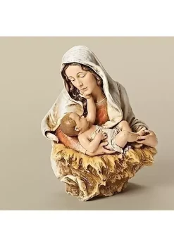 Best Pirce 🧨 Roman 6.75" Joseph's Studio Madonna with a Child's Touch Religious Table Top Bust Decoration 👍