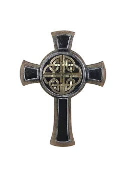 Hot Sale 🛒 Roman 9.25" Single Celtic Knot Designed Religious Wall Cross 🔥 -Cheap Lars Amadeus Shop Belk 3694