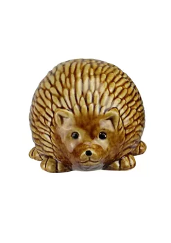 Outlet ⭐ Roman 3.5" Pudgy Pals Relaxed Spined Tan Porcelain Hedgehog Table Top and Garden Figure 👏 -Cheap Lars Amadeus Shop Belk 3700