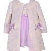 Best reviews of 🤩 Bonnie Jean Baby 👧 Girls Long Sleeve Tweed 🧥 Coat and Tulle 👗 Dress ❤️