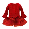 Top 10 🔥 Bonnie Jean Toddler 👧 Girls Long Sleeve Cable Knit Sweater 👗 Dress 👏