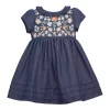 Coupon 😀 Bonnie Jean Baby 👧 Girls Short Sleeve Denim 👗 Dress ⭐