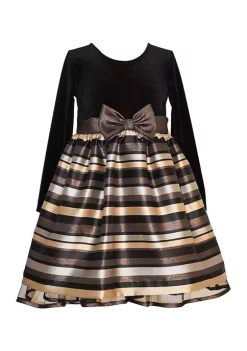 Cheap Lars Amadeus Shop 14 Best Sale ๐ Bonnie Jean ๐ง Girls 4-6x Long Sleeve Striped ๐ Skirt ๐ Dress ๐งจ