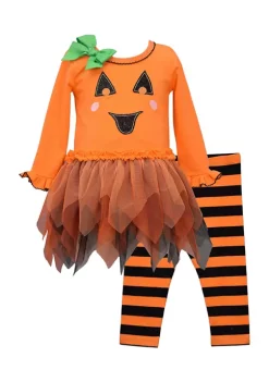 Brand new 💯 Bonnie Jean Baby 👧 Girls 🎃 Halloween Tutu Set ❤️