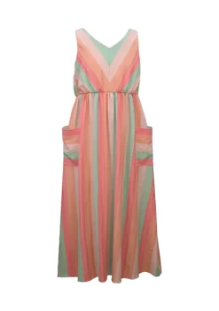Wholesale 😉 Bonnie Jean 👧 Girls 7-16 Striped Maxi 👗 Dress 🎉
