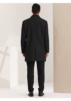 Discount 🤩 Lars Amadeus Men's Winter Overcoat Double Breasted Notched Lapel Mid-Length Pea 🧥 Coat ⭐ 12 Discount 🤩 Lars Amadeus Men's Winter Overcoat Double Breasted Notched Lapel Mid-Length Pea 🧥 Coat ⭐ -Cheap Lars Amadeus Shop Belk 397