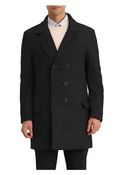 Discount 🤩 Lars Amadeus Men's Winter Overcoat Double Breasted Notched Lapel Mid-Length Pea 🧥 Coat ⭐ 13 Discount 🤩 Lars Amadeus Men's Winter Overcoat Double Breasted Notched Lapel Mid-Length Pea 🧥 Coat ⭐ -Cheap Lars Amadeus Shop Belk 398