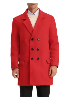Discount 🤩 Lars Amadeus Men's Winter Overcoat Double Breasted Notched Lapel Mid-Length Pea 🧥 Coat ⭐ 14 Discount 🤩 Lars Amadeus Men's Winter Overcoat Double Breasted Notched Lapel Mid-Length Pea 🧥 Coat ⭐ -Cheap Lars Amadeus Shop Belk 399