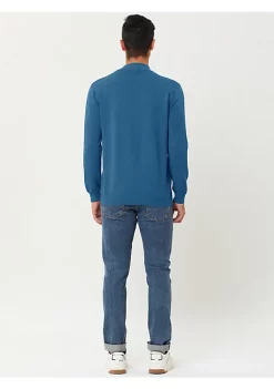 Wholesale 🔥 Lars Amadeus Men's Slim Fit Mock Turtleneck Neck Knit Pullover Lightweight Long Sleeves Basic Sweaters 🔥 -Cheap Lars Amadeus Shop Belk 405