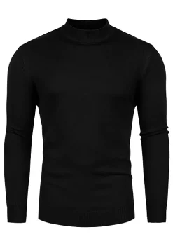 Wholesale 🔥 Lars Amadeus Men's Slim Fit Mock Turtleneck Neck Knit Pullover Lightweight Long Sleeves Basic Sweaters 🔥 -Cheap Lars Amadeus Shop Belk 407