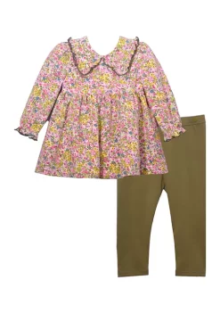Flash Sale ๐ฅฐ Bonnie Jean ๐ง Girls 4-6x Long Sleeve Knit Floral Set ๐
