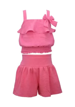Hot Sale π Bonnie Jean Toddler π§ Girls Ruffle Set β€οΈ