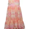 Deals ⭐ Bonnie Jean 👧 Girls 4-6x Tie Dye Flounce 👗 Dress 🌟