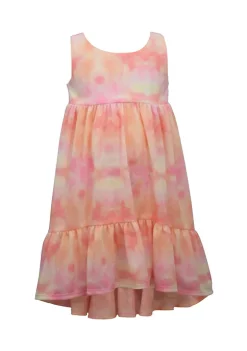 Deals ⭐ Bonnie Jean 👧 Girls 4-6x Tie Dye Flounce 👗 Dress 🌟 -Cheap Lars Amadeus Shop Belk 4224