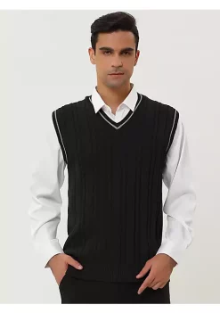 Best reviews of 🌟 Lars Amadeus Men's Classic Knitted Sleeveless V-Neck Pullover Sweater Vest 👏 -Cheap Lars Amadeus Shop Belk 439