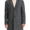 Promo ⭐ Lars Amadeus Men's Classic Trench Notched Lapel Single Breasted Winter Long 🧥 Coat 🤩