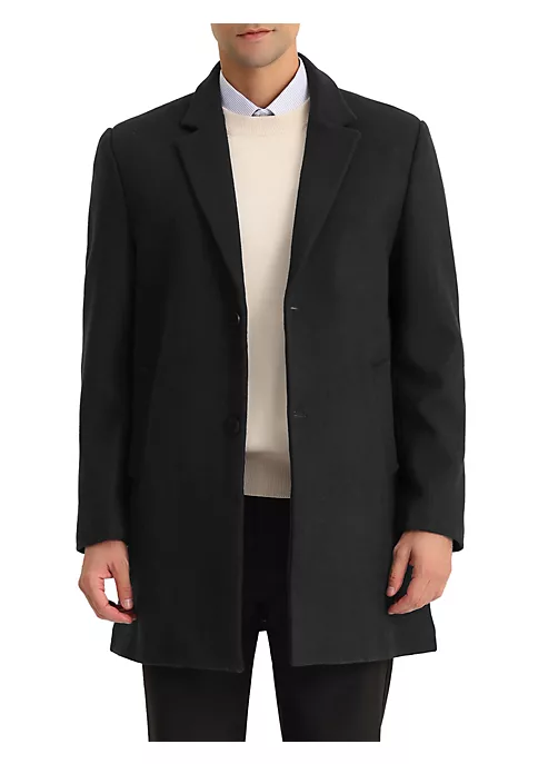Promo ⭐ Lars Amadeus Men's Classic Trench Notched Lapel Single Breasted Winter Long 🧥 Coat 🤩 8 Promo ⭐ Lars Amadeus Men's Classic Trench Notched Lapel Single Breasted Winter Long 🧥 Coat 🤩 - Image 8