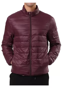 Top 10 👍 Lars Amadeus Men's Winter Stand Collar Zip Up Long Sleeves Padded 🧥 Coat Down Jacket ❤️ -Cheap Lars Amadeus Shop Belk 552