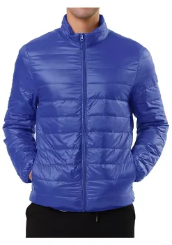 Top 10 👍 Lars Amadeus Men's Winter Stand Collar Zip Up Long Sleeves Padded 🧥 Coat Down Jacket ❤️ -Cheap Lars Amadeus Shop Belk 554