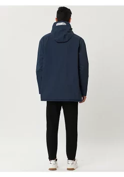 Deals 😉 Lars Amadeus Men's Windbreaker Fleece Lined Drawstring Hoodie Zipper Hiking Outdoor Jackets 🤩 -Cheap Lars Amadeus Shop Belk 596