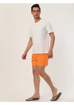 Cheapest 🧨 Lars Amadeus Men's Drawstring Swim Shorts Solid Color Elastic Waist Beach 🩱 Swimsuit Sports Shorts 🤩 -Cheap Lars Amadeus Shop Belk 841