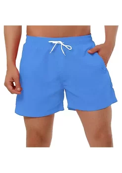 Cheapest 🧨 Lars Amadeus Men's Drawstring Swim Shorts Solid Color Elastic Waist Beach 🩱 Swimsuit Sports Shorts 🤩 -Cheap Lars Amadeus Shop Belk 842