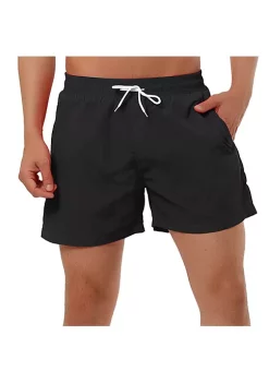 Cheapest 🧨 Lars Amadeus Men's Drawstring Swim Shorts Solid Color Elastic Waist Beach 🩱 Swimsuit Sports Shorts 🤩 -Cheap Lars Amadeus Shop Belk 843
