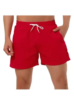 Cheapest 🧨 Lars Amadeus Men's Drawstring Swim Shorts Solid Color Elastic Waist Beach 🩱 Swimsuit Sports Shorts 🤩 -Cheap Lars Amadeus Shop Belk 846