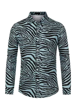 Hot Sale 👏 Lars Amadeus Men's Vintage Leopard Animal Print Button Down Long Sleeve Casual 👚 Shirt 🤩 26 Hot Sale 👏 Lars Amadeus Men's Vintage Leopard Animal Print Button Down Long Sleeve Casual 👚 Shirt 🤩 -Cheap Lars Amadeus Shop Belk 898