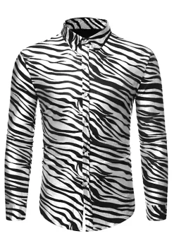 Hot Sale 👏 Lars Amadeus Men's Vintage Leopard Animal Print Button Down Long Sleeve Casual 👚 Shirt 🤩 32 Hot Sale 👏 Lars Amadeus Men's Vintage Leopard Animal Print Button Down Long Sleeve Casual 👚 Shirt 🤩 -Cheap Lars Amadeus Shop Belk 904